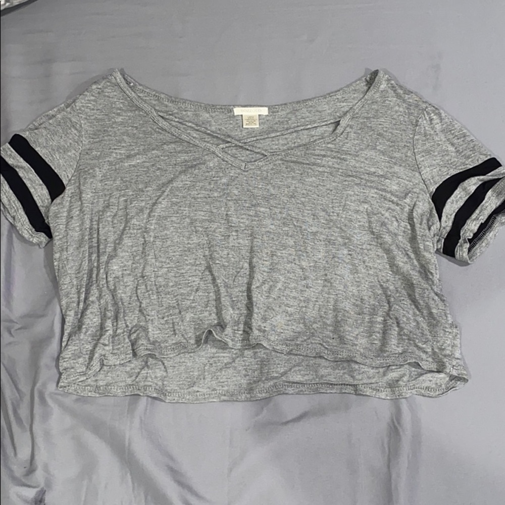 Gray Crossy shirt